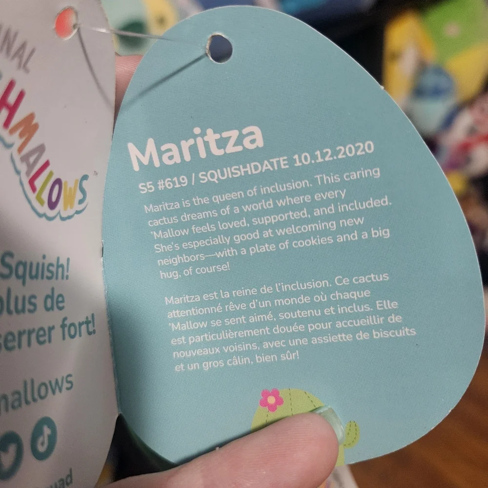 NWT 🌵 Martiza the Cactus Squishmallow 5" - Picture 5 of 5